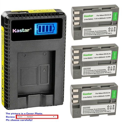 Kastar battery lcd usb charger - kastar,