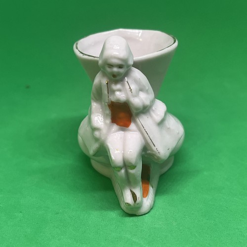 Porcelain figurine toothpick - porcelain,