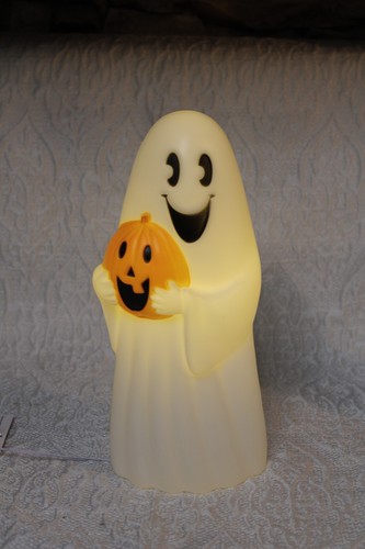 Halloween ghost with pumpkin - ghost,