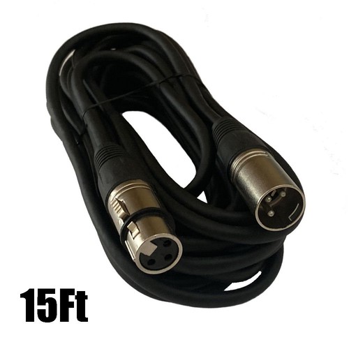 15ft xlr pro - xlr, male