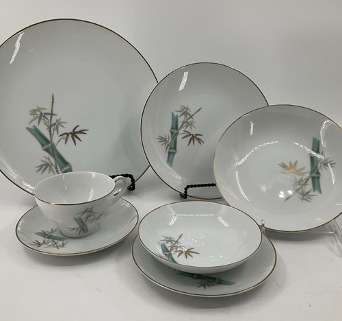 Noritake oriental bamboo gold - bamboo,