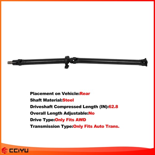 Rear driveshaft for subaru - for,
