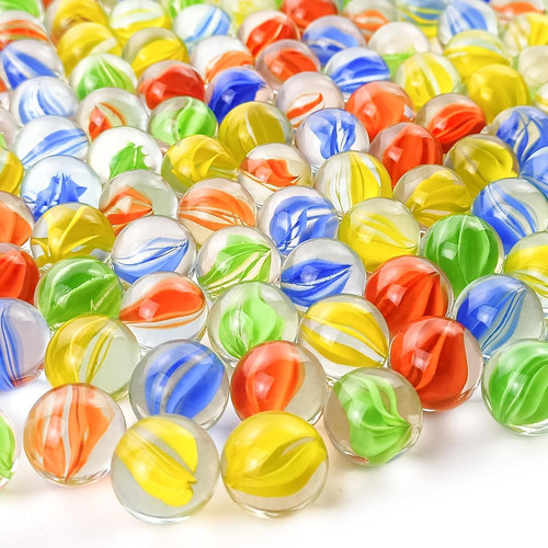 200pcs glass marbles marble - 200pcs,