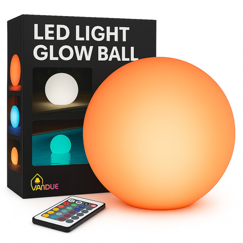 Led glow ball light - glow,