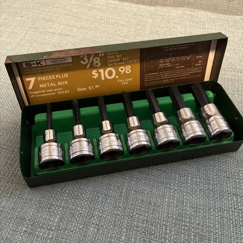 Vtg tools usa 7pc - s-k,