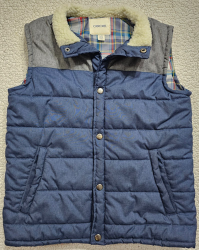 Youth boys warm padded vest - boys,