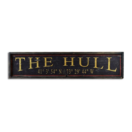 Custom boat house dock sign - boat,