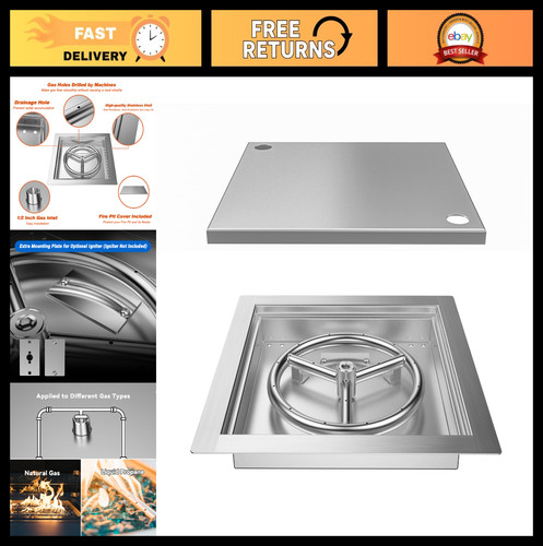 Square stainless steel - square,