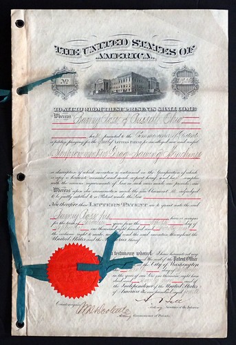 1879 original patent - original,