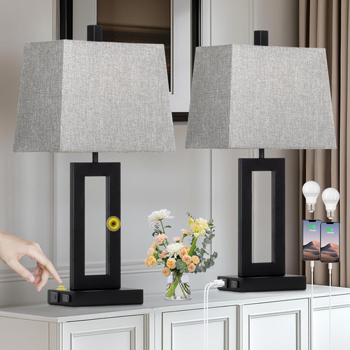 Nightstand touch lamps with - nightstand,