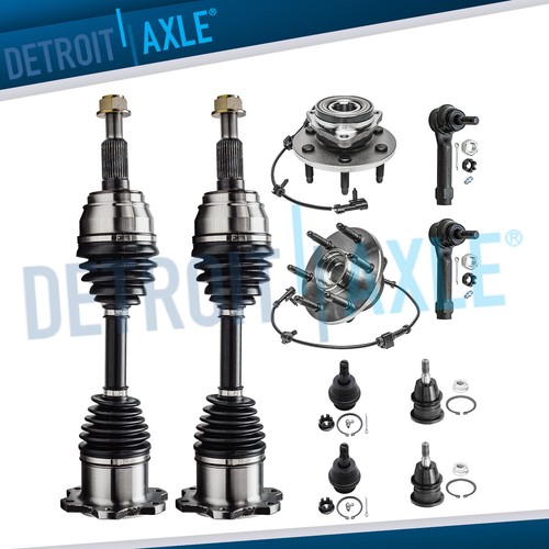 10pc 4wd front axle - 10pc,