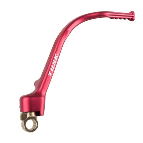 Tusk kick starter anodized - kick, red