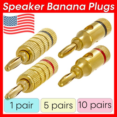 Banana plug speaker cable - banana,