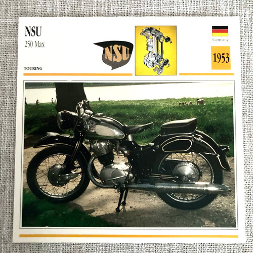 Nsu 250 max - nsu, 1953