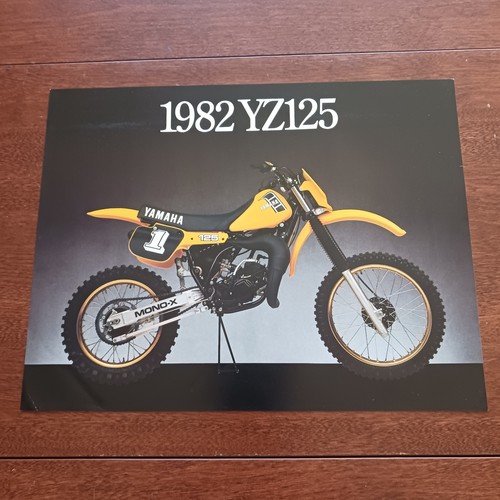 Yamaha 1982 yz125 - yamaha,