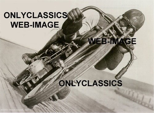 1921 motorcycle racing - motorcycle, board