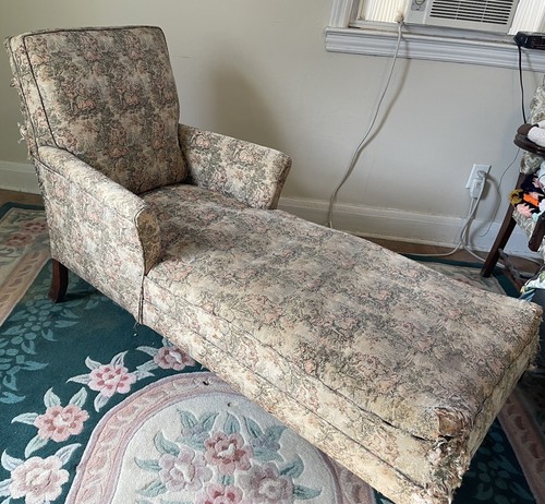 Victorian boudoir chaise - ,