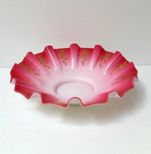 Antique victorian pink white - pink,