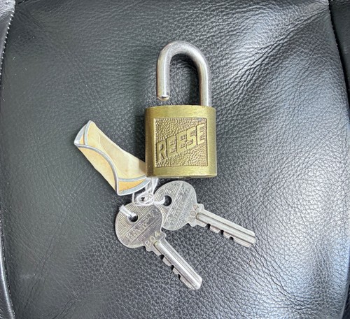 Vintage reese brass - vintage, padlock