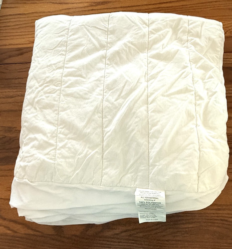 Euc white classic twin quilted - classic,