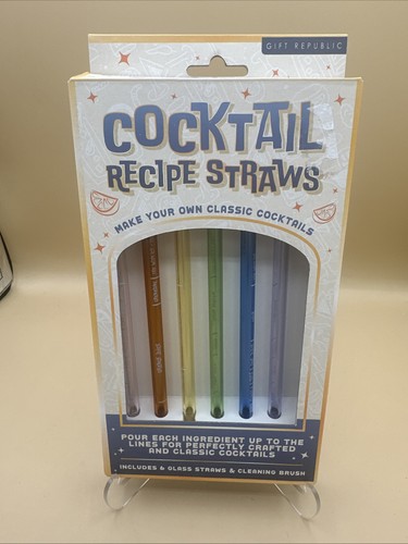 Cocktail recip straws - cocktail,