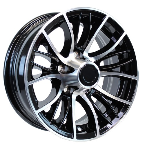 Aluminum trailer wheel 14x5 - aluminum,