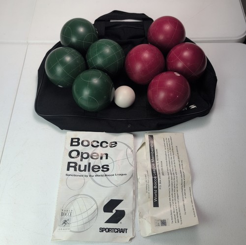 Sportcraft bocce ball set - bocce,