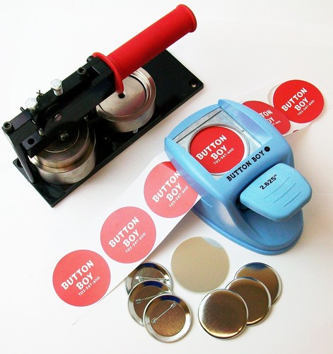Button making kit - button,
