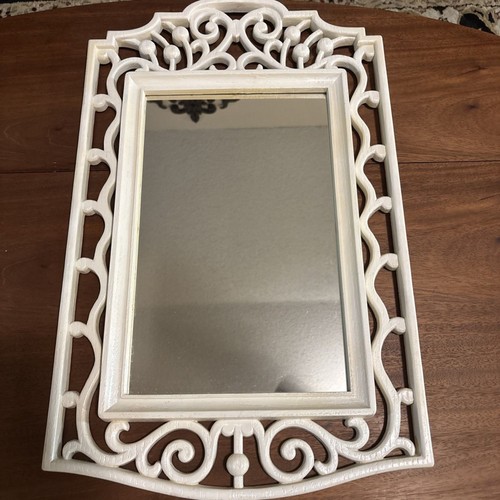 Vintage homco white scrolled - vintage,