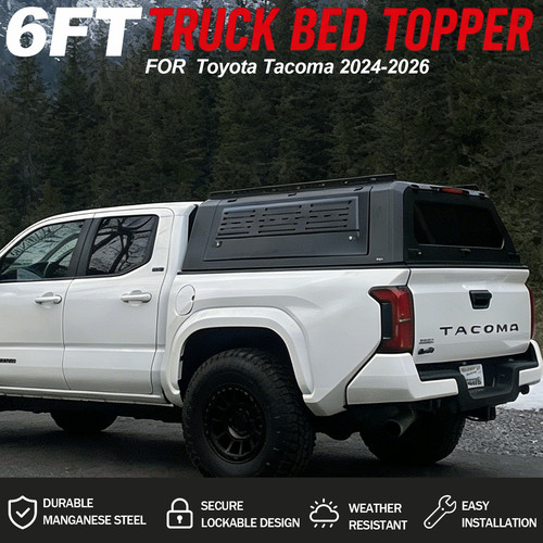 6ft metal truck cap - truck, canopy