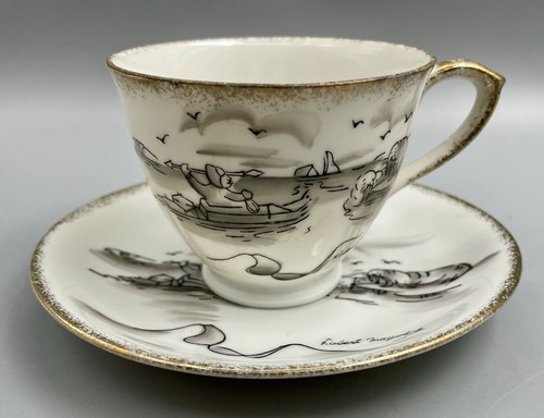 Vtg signed coffee tea - coffee, cup