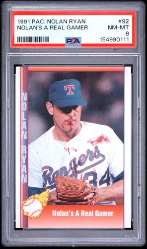 1991 pacific nolan ryan 92 - ryan, #92