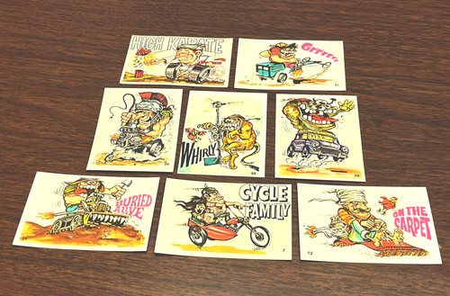 1970 odder odd rods - card, lot