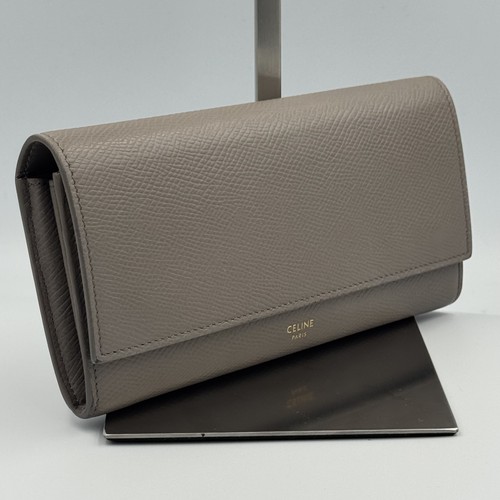 Celine flap wallet leather - wallet,