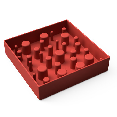 Square slow feeder - square,