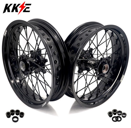Kke supermoto wheels rims - 17'',