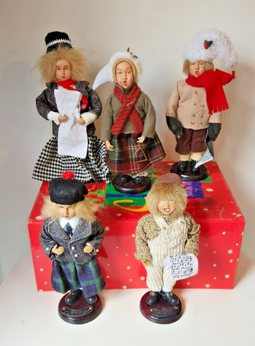 Vintage set five christmas - vintage, of