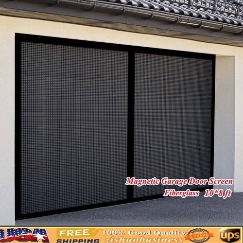 Magnetic garage door screen - magnetic,