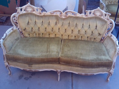 Louis sofa and - xv, loveseat