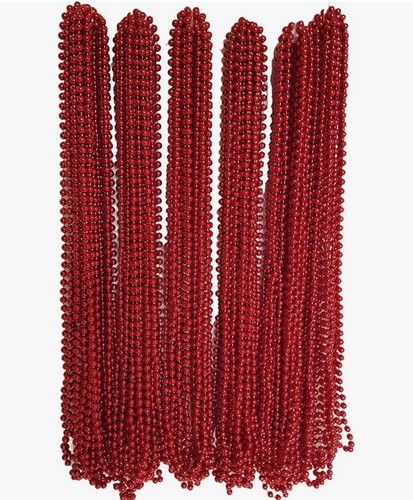 144pcs mardi gras - gras, red