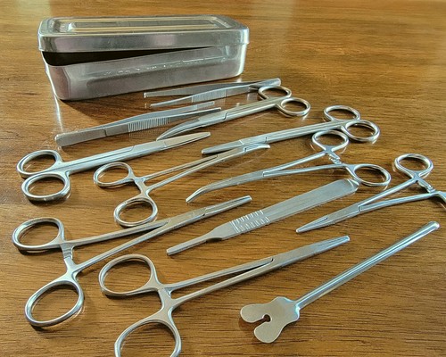 Piece surgical tool set - piece,