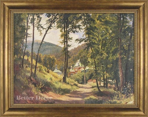 Framed print crimea by - in,