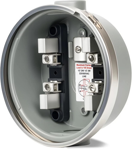 100 amp meter socket jaw - amp,