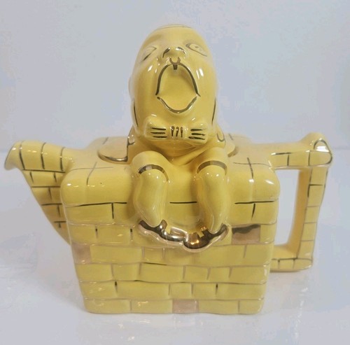 Vintage yellow lingard - lingard, teapot