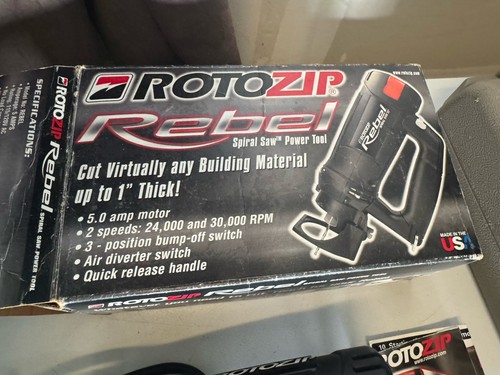 Rotozip rebel spiral saw model - saw,