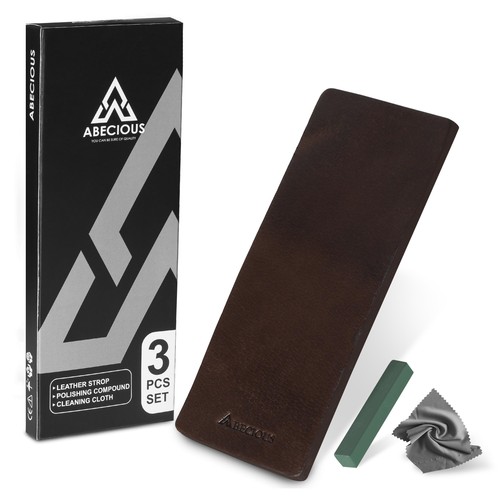 Leather strop 3x8 inch - strop,