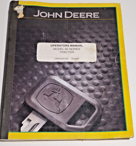 John deere tractor omr2034 - 60,