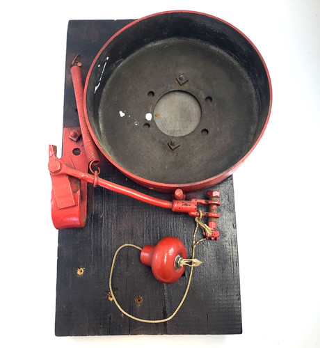 Vintage boxing ring round - vintage, 8"