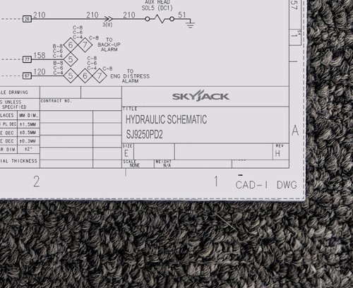 Skyjack sj9250pd2 rough - skyjack,