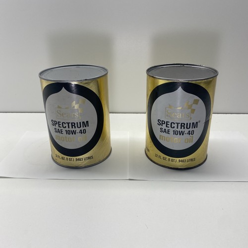 Sears spectrum cardboard oil - spectrum,
